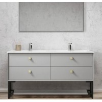 Matte Grey Vanity